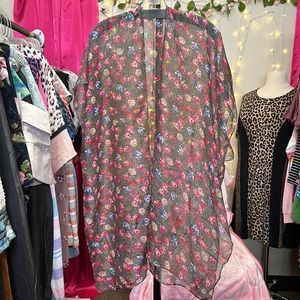 270 New floral style kimono jacket